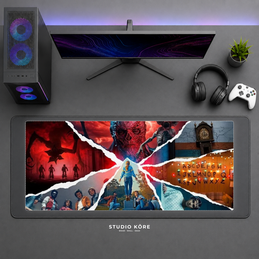Gamer Pad Mouse Stranger Things Diseño 2