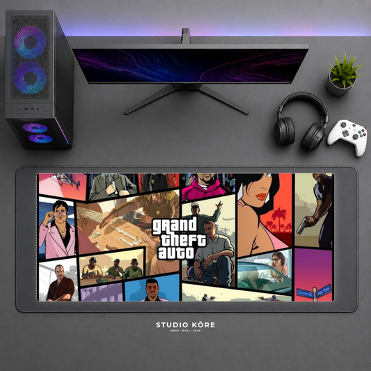 Mousepad Gamer GTA Diseño 2