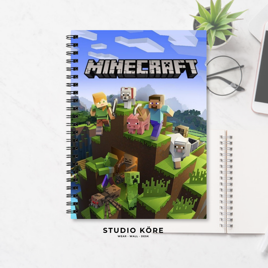 Agenda Gamer Minecraft Diseño 3