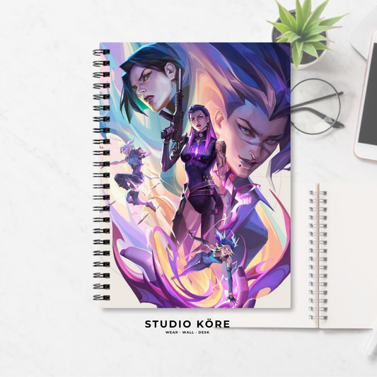 Agenda Gamer Valorant Diseño 3