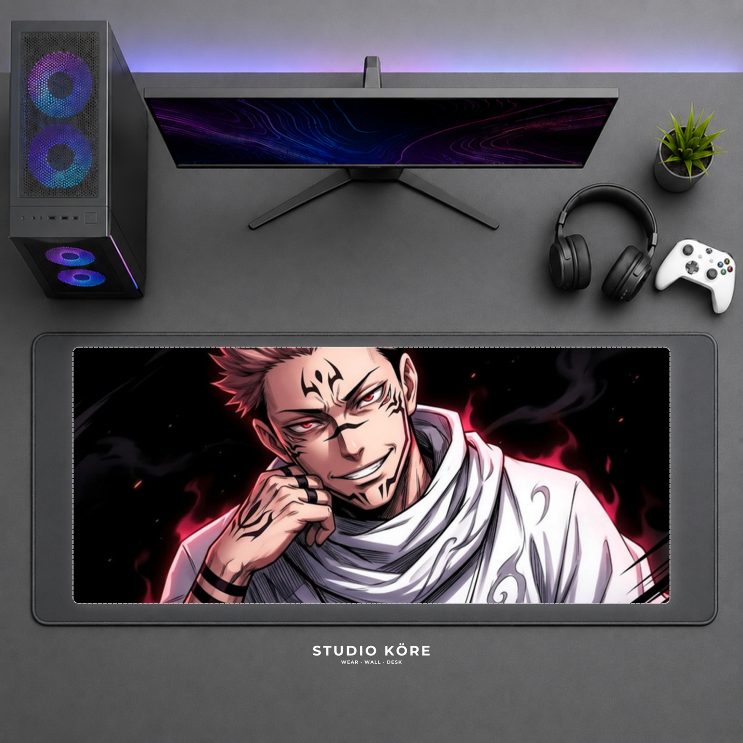 Mousepad Gamer XL Jujutsu Kaisen diseño 3