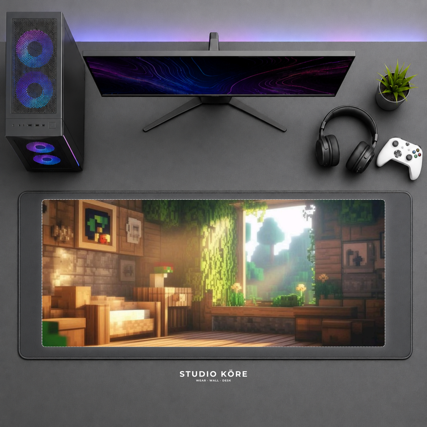 Mousepad Gamer Minecraft Diseño 3
