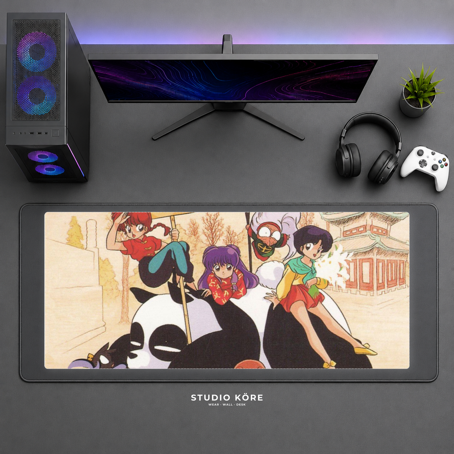 Mousepad Gamer XL Ranma 1/2 Diseño 3