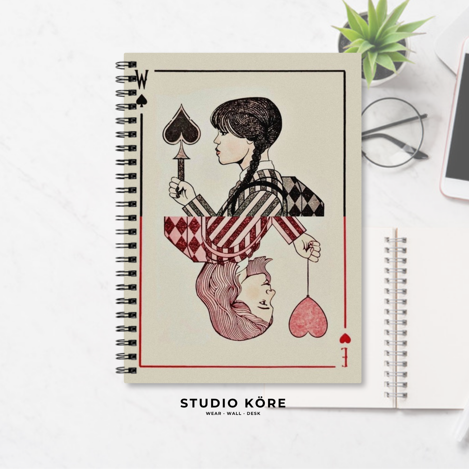 Agenda Wednesday Addams Diseño 3
