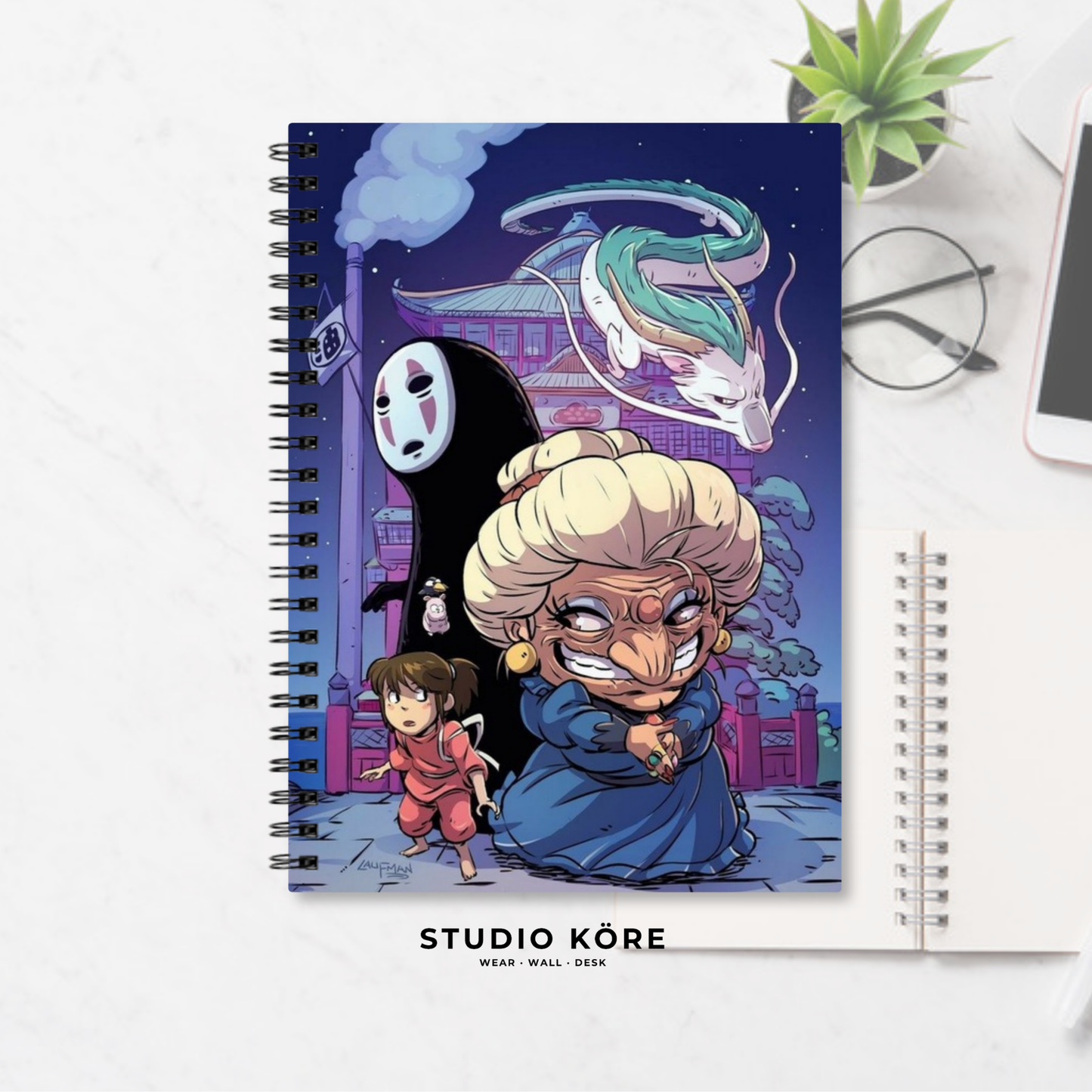 Agenda Personalizada Studio Ghibli Diseño 3
