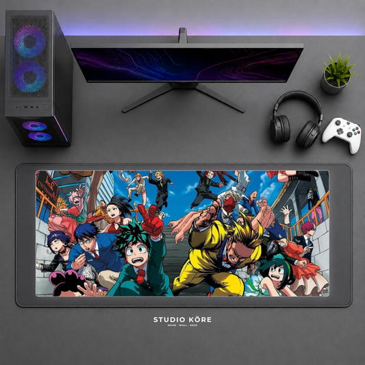 Mousepad Gamer XL My Hero Academia diseño 3