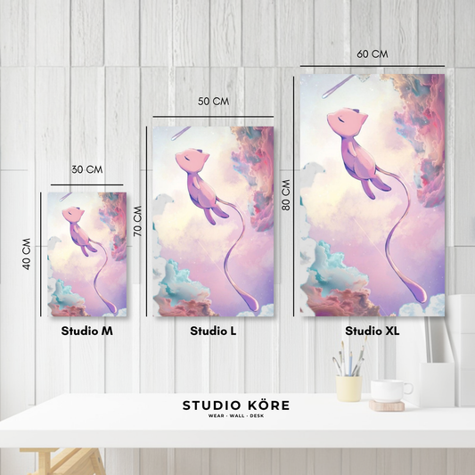 Cuadro decorativo vinilo adhesivo Pokémon diseño 3