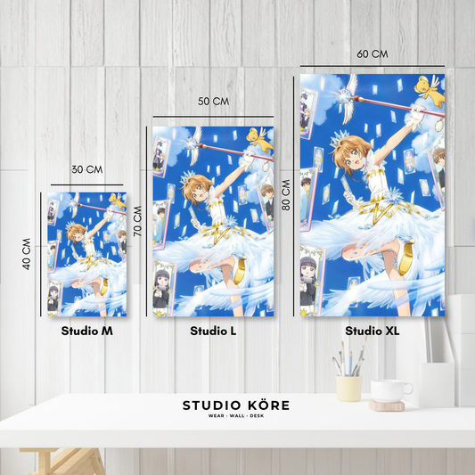 Cuadro decorativo vinilo adhesivo Cardcaptor Sakura diseño 3
