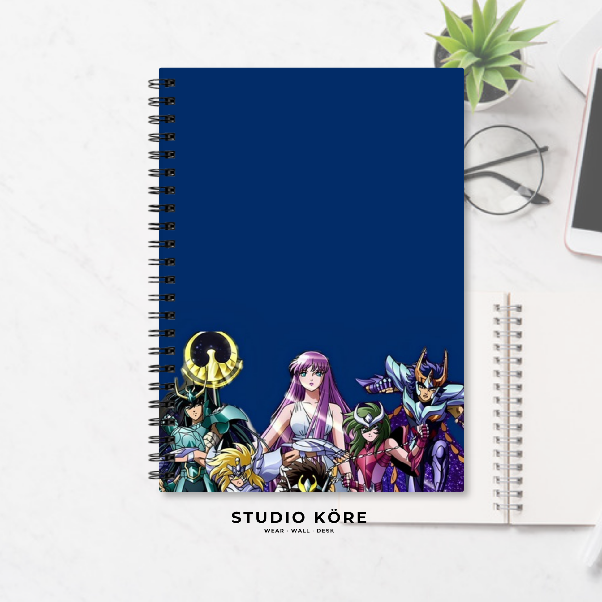 Agenda Personalizada Caballeros del Zodiaco Diseño 3