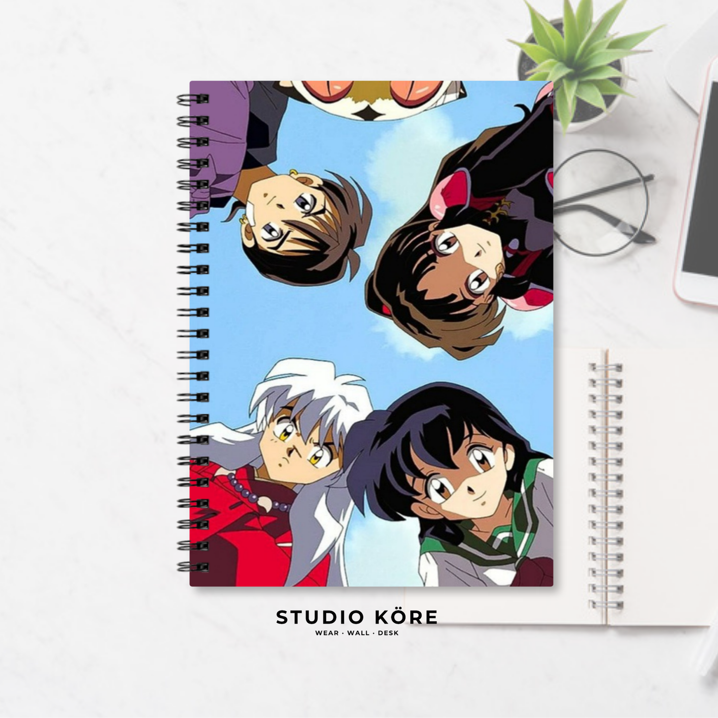 Agenda personalizada Inuyasha Diseño 3