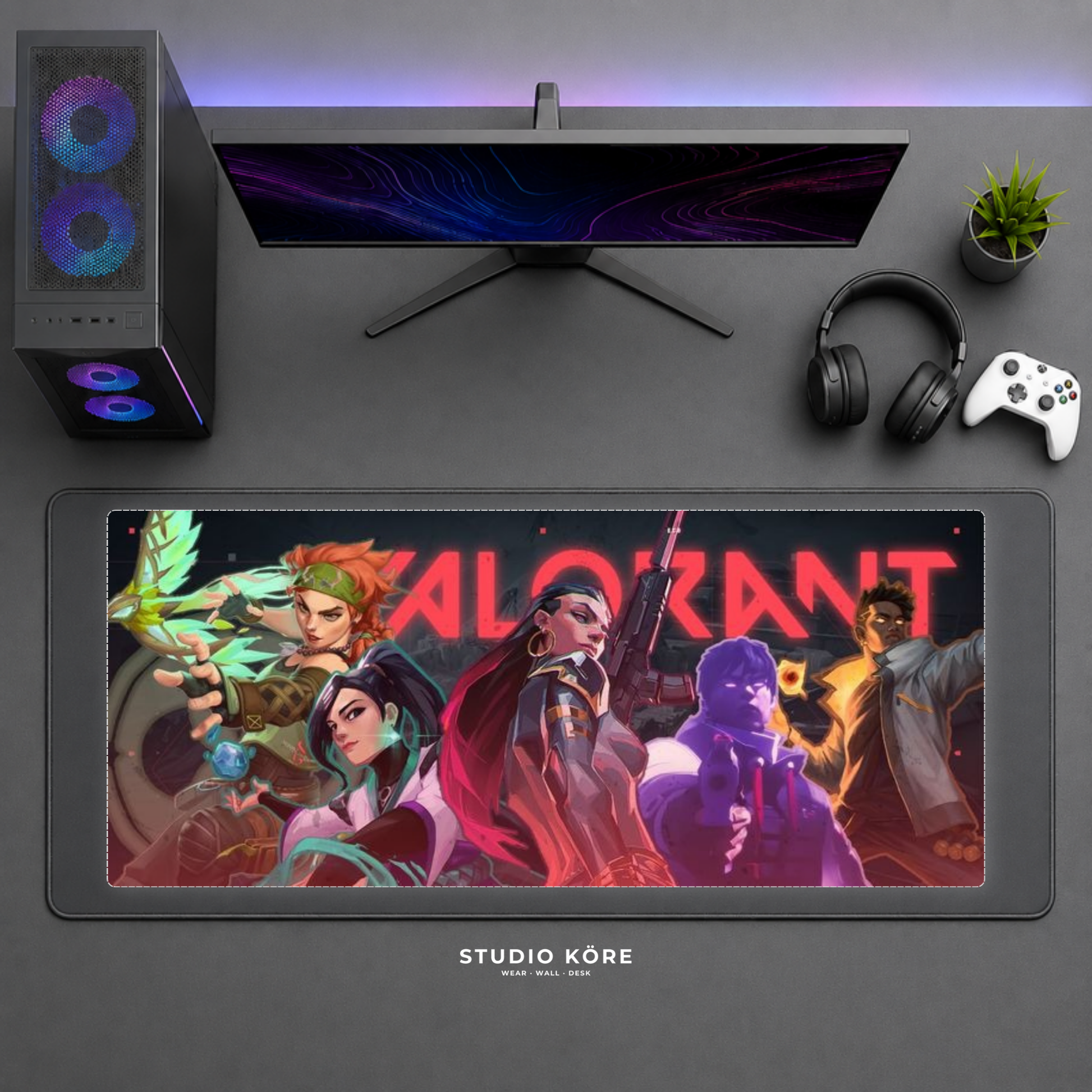 Mousepad Gamer Valorant Diseño 3