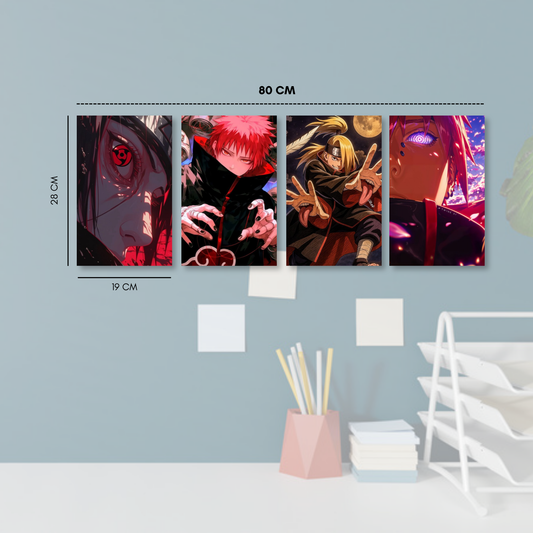 Cuadro Decorativo MDF Naruto diseño 3