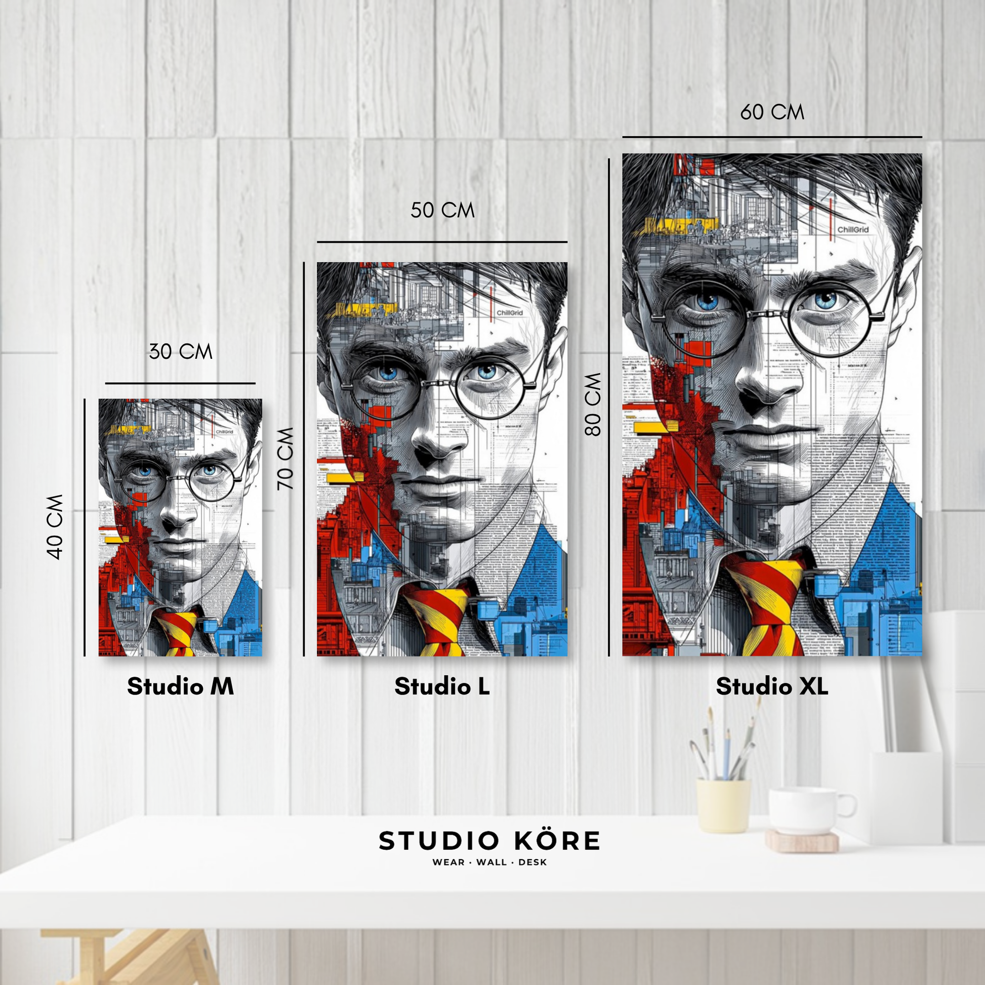 Cuadro Harry Potter Diseño 3