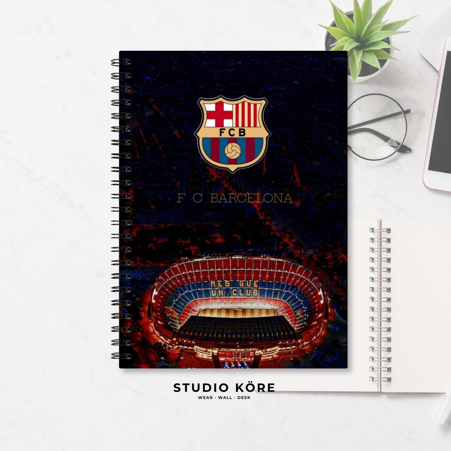 Agenda Futbolera Barcelona FC Diseño 3