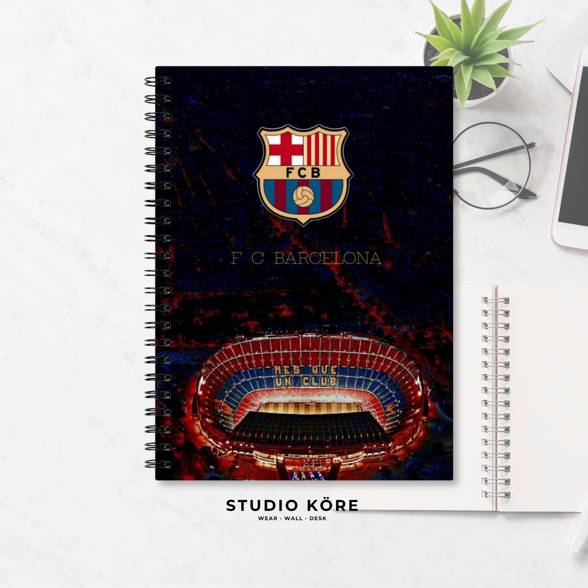 Agenda Futbolera Barcelona FC Diseño 3