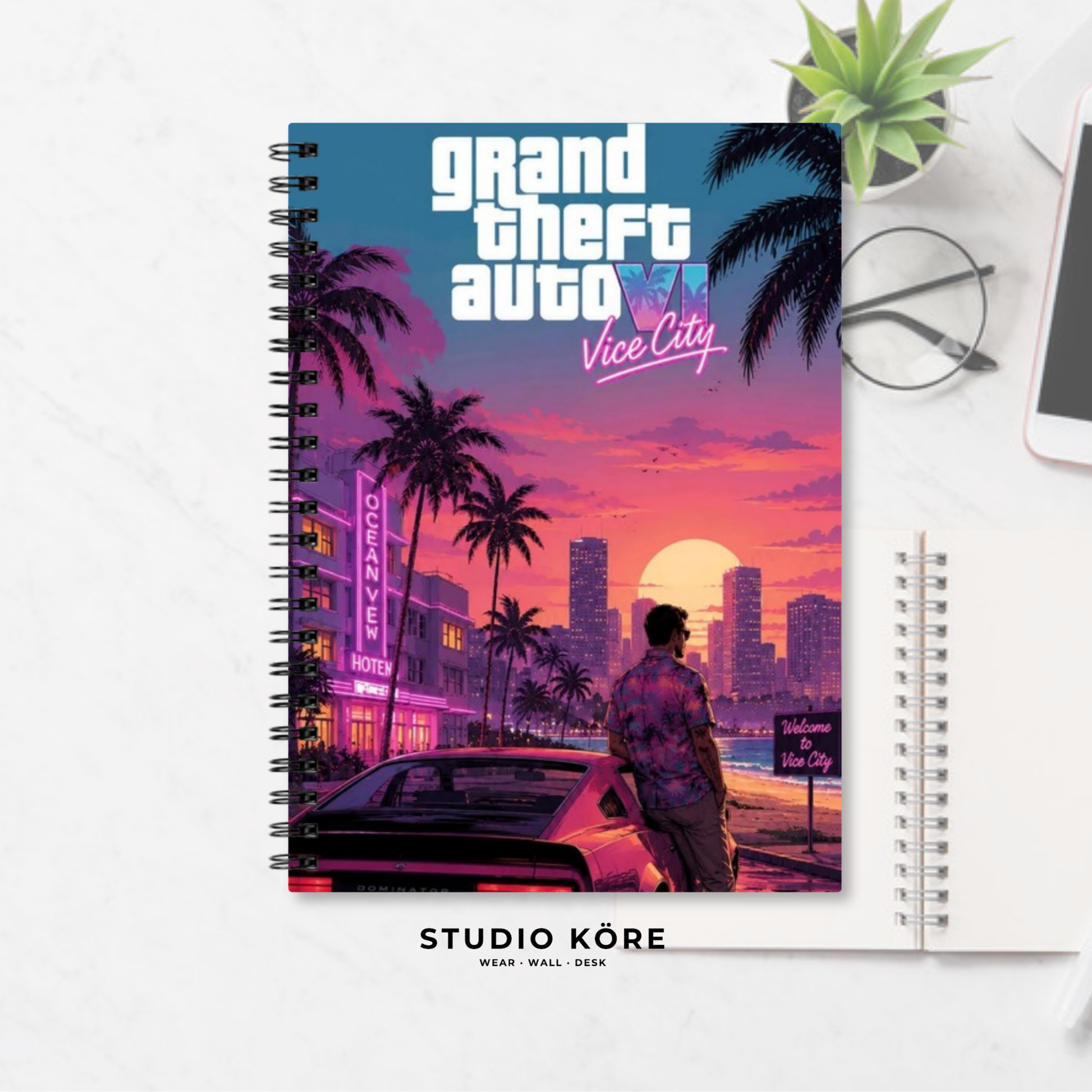 Agenda Gamer GTA Diseño 4