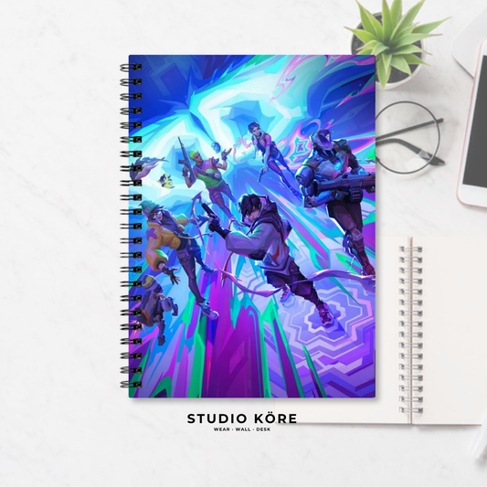 Agenda Gamer Valorant Diseño 4