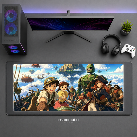 Mousepad Gamer XL Studio Ghibli Diseño 4