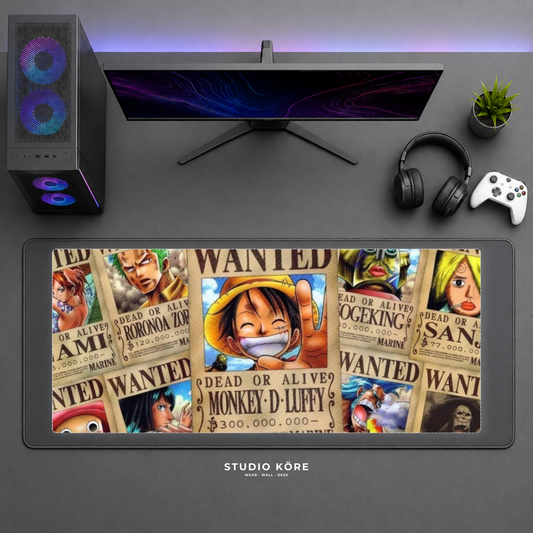 Mousepad Gamer XL One Piece diseño 4