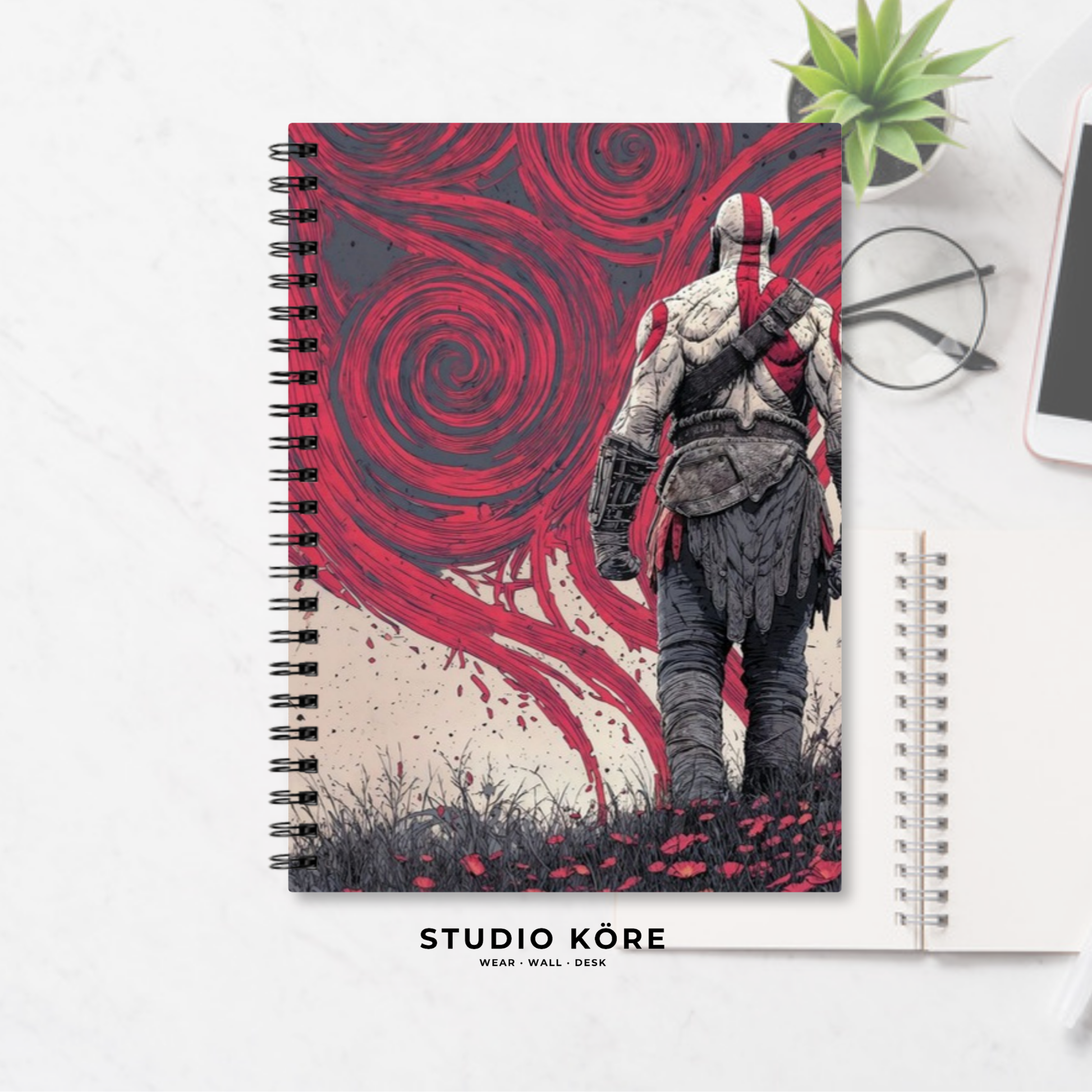 Agenda Gamer God of War Diseño 4