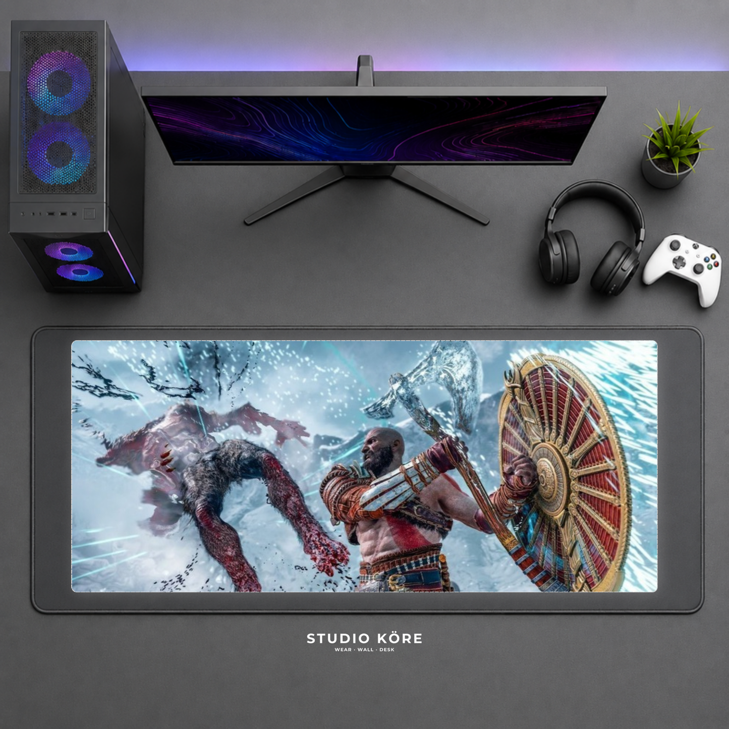 Mousepad Gamer God of War Diseño 4