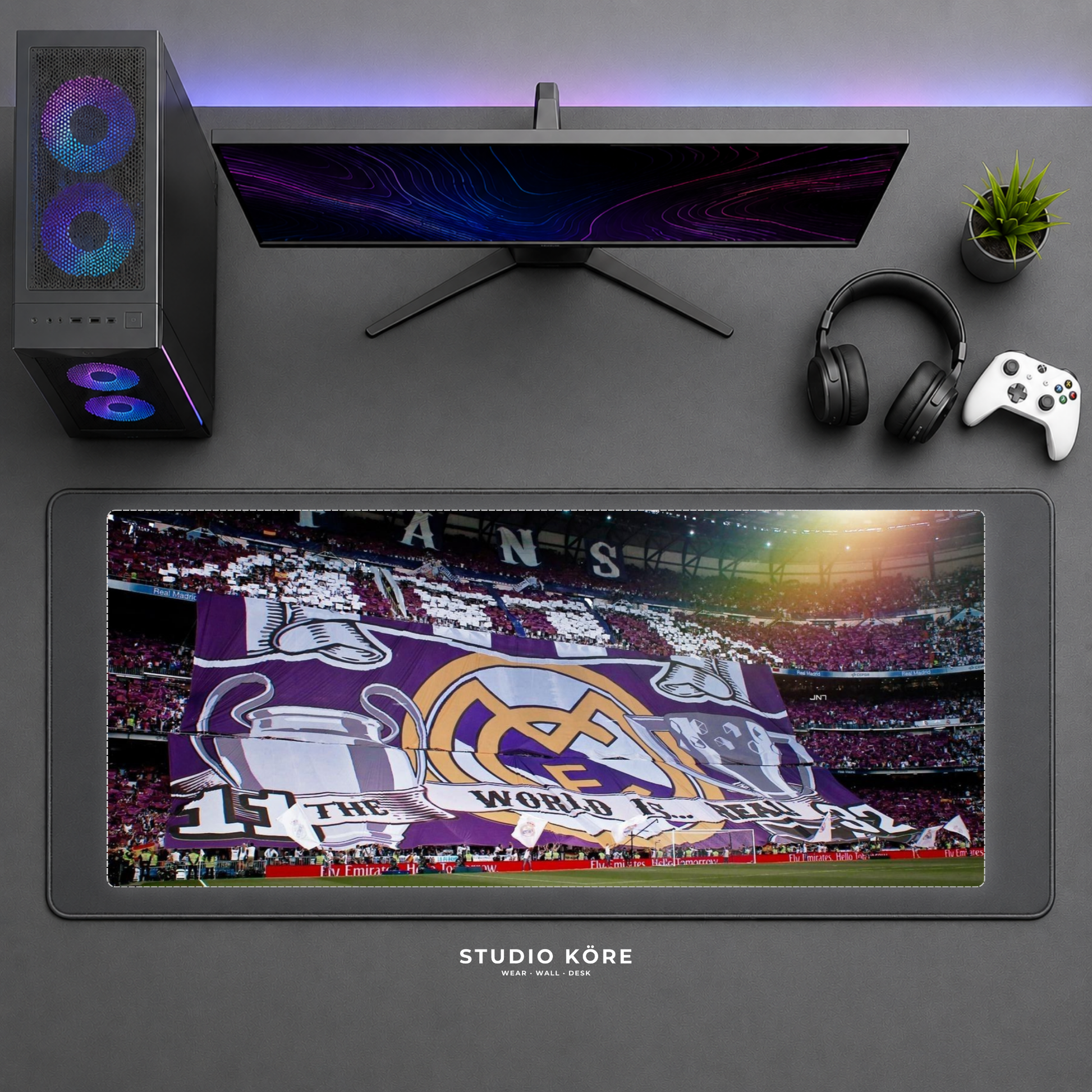 Mousepad Gamer Real Madrid FC Diseño 4
