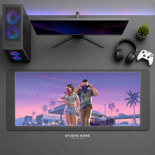 Mousepad Gamer GTA Diseño 4