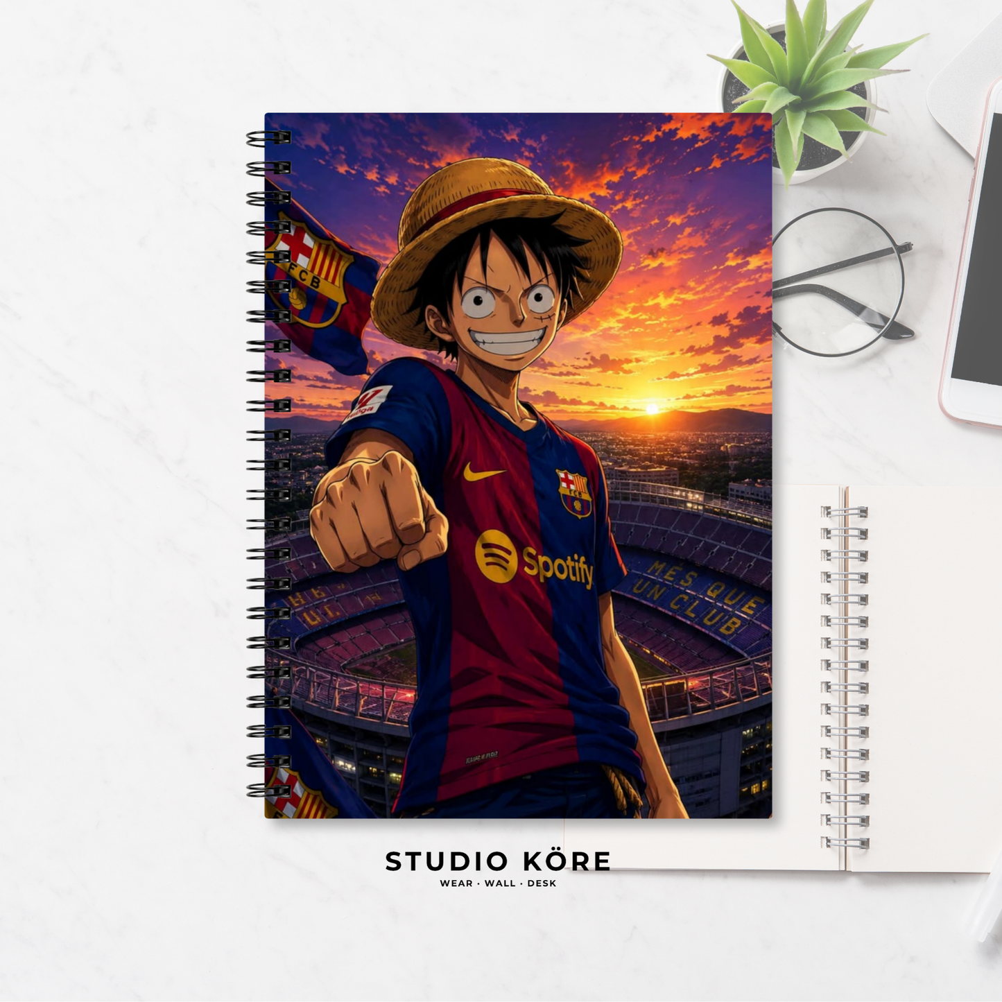 Agenda Futbolera Barcelona FC Diseño 4