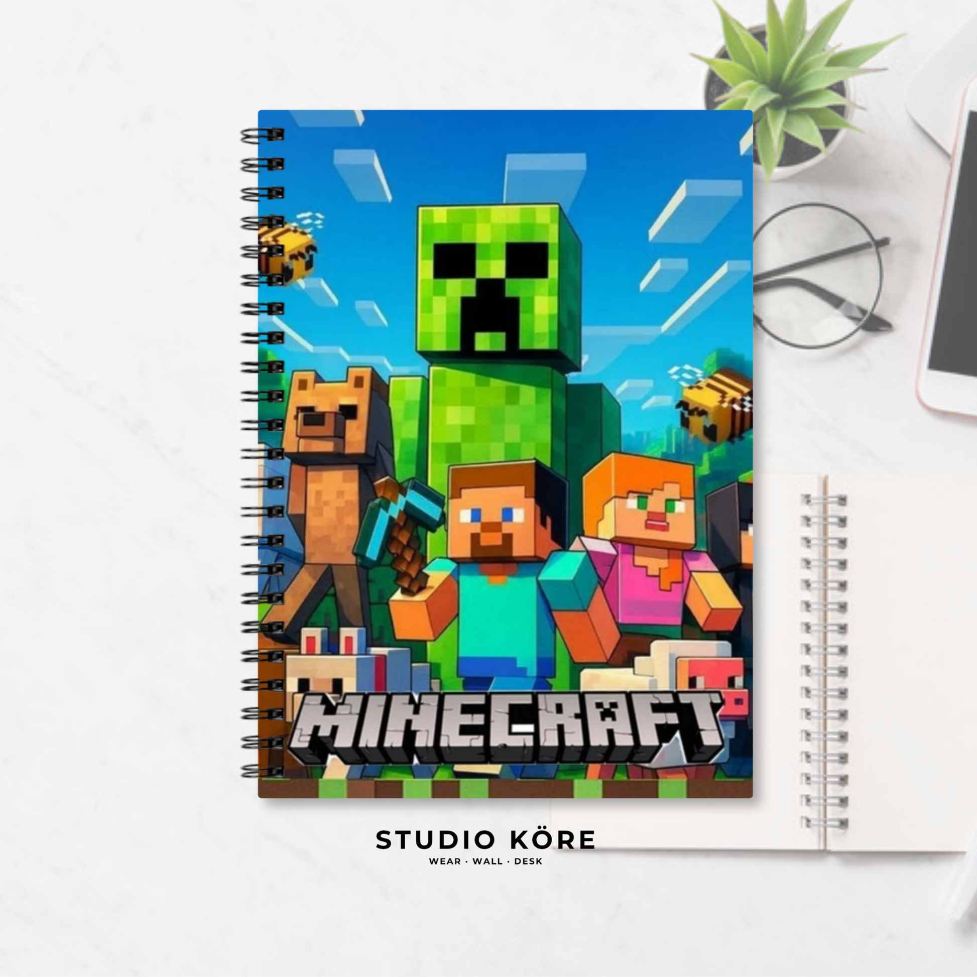 Agenda Gamer Minecraft Diseño 5