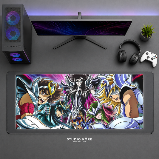 Mousepad Gamer XL Caballeros del Zodiaco Diseño 5