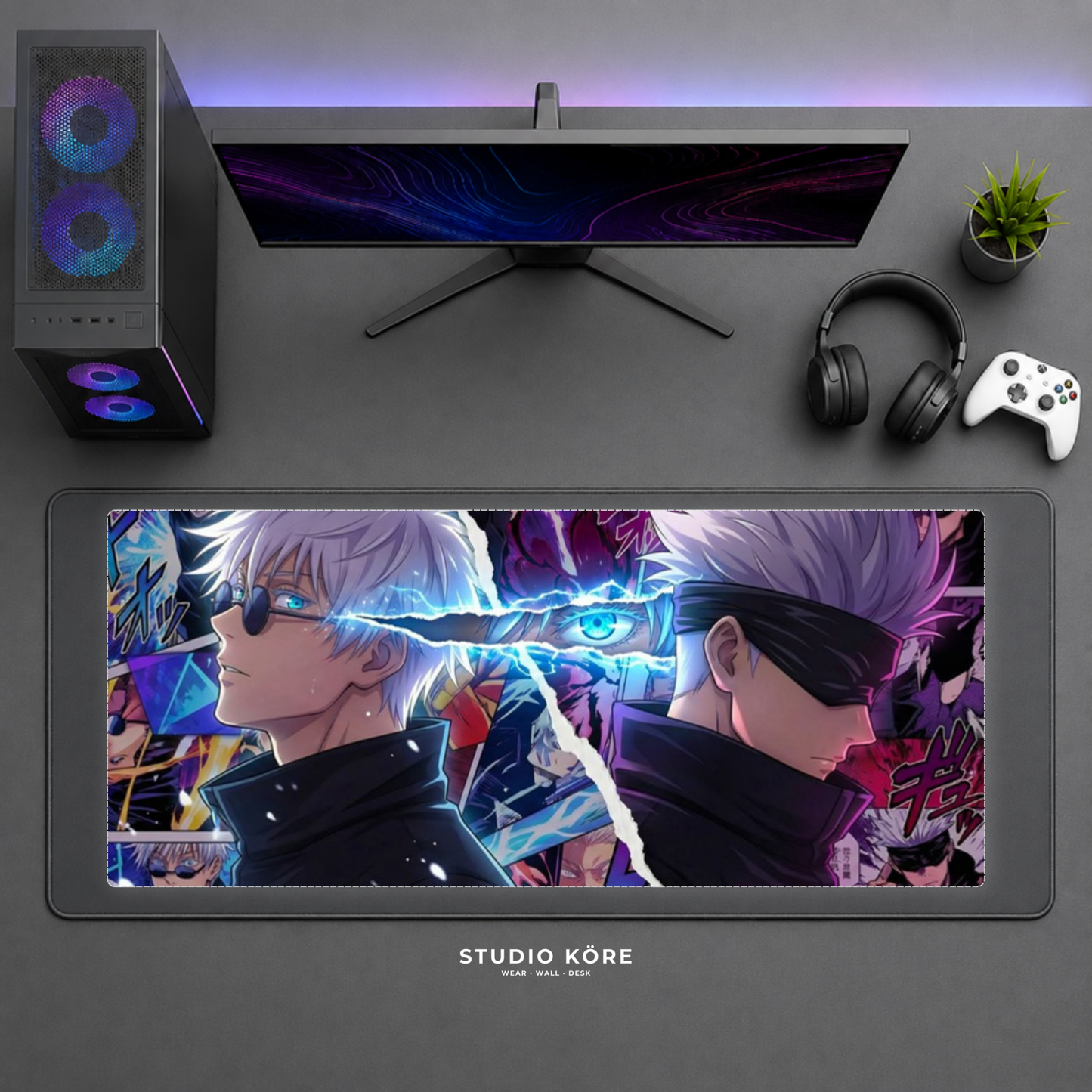 Mousepad Gamer XL Jujutsu Kaisen diseño 5