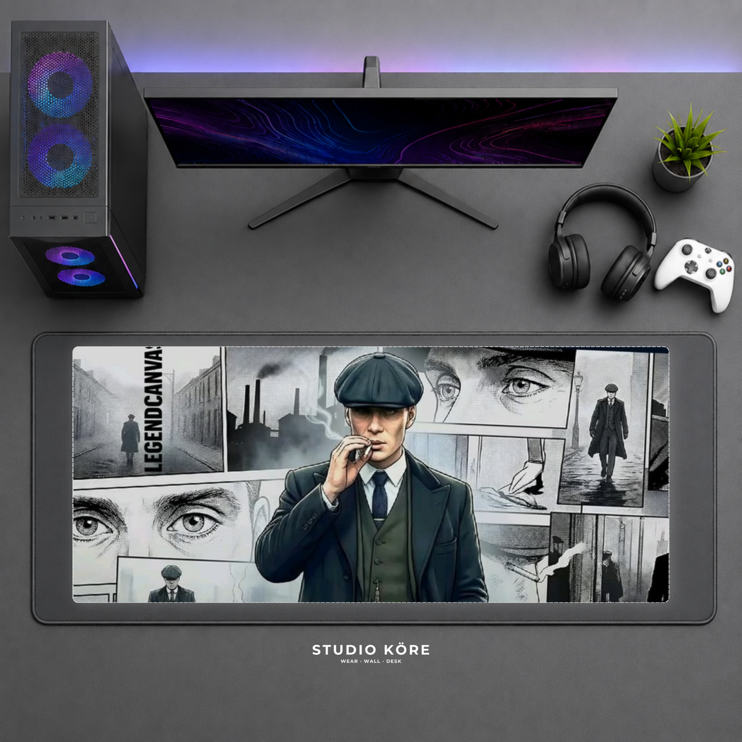 Gamer Pad Mouse Peaky Blinders Diseño 5