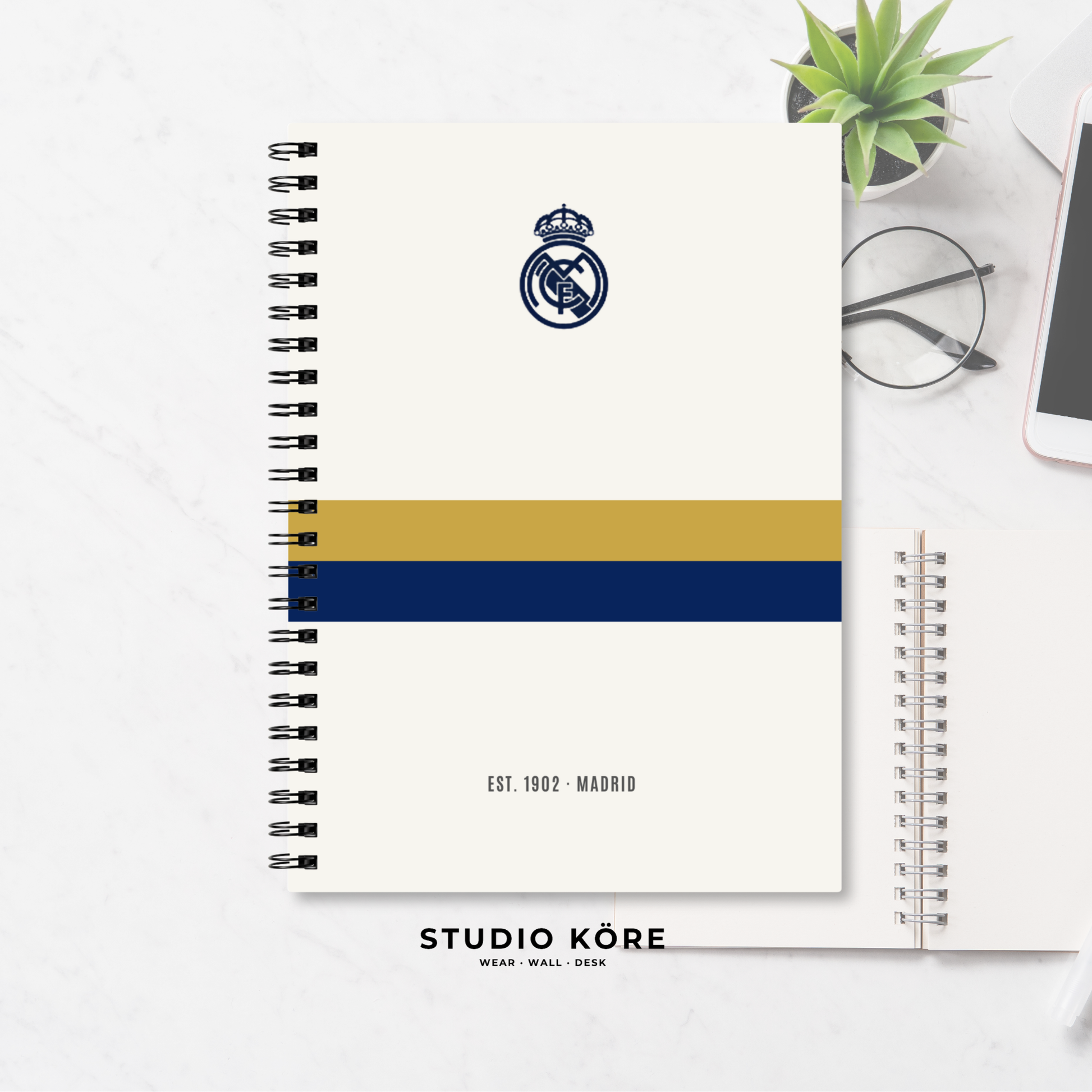 Agenda Futbolera Real Madrid FC Diseño 5