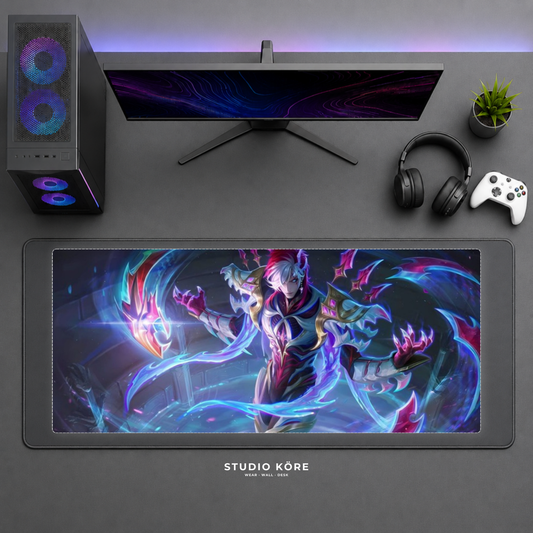 Mousepad Gamer League of Legends Arcane Diseño 5
