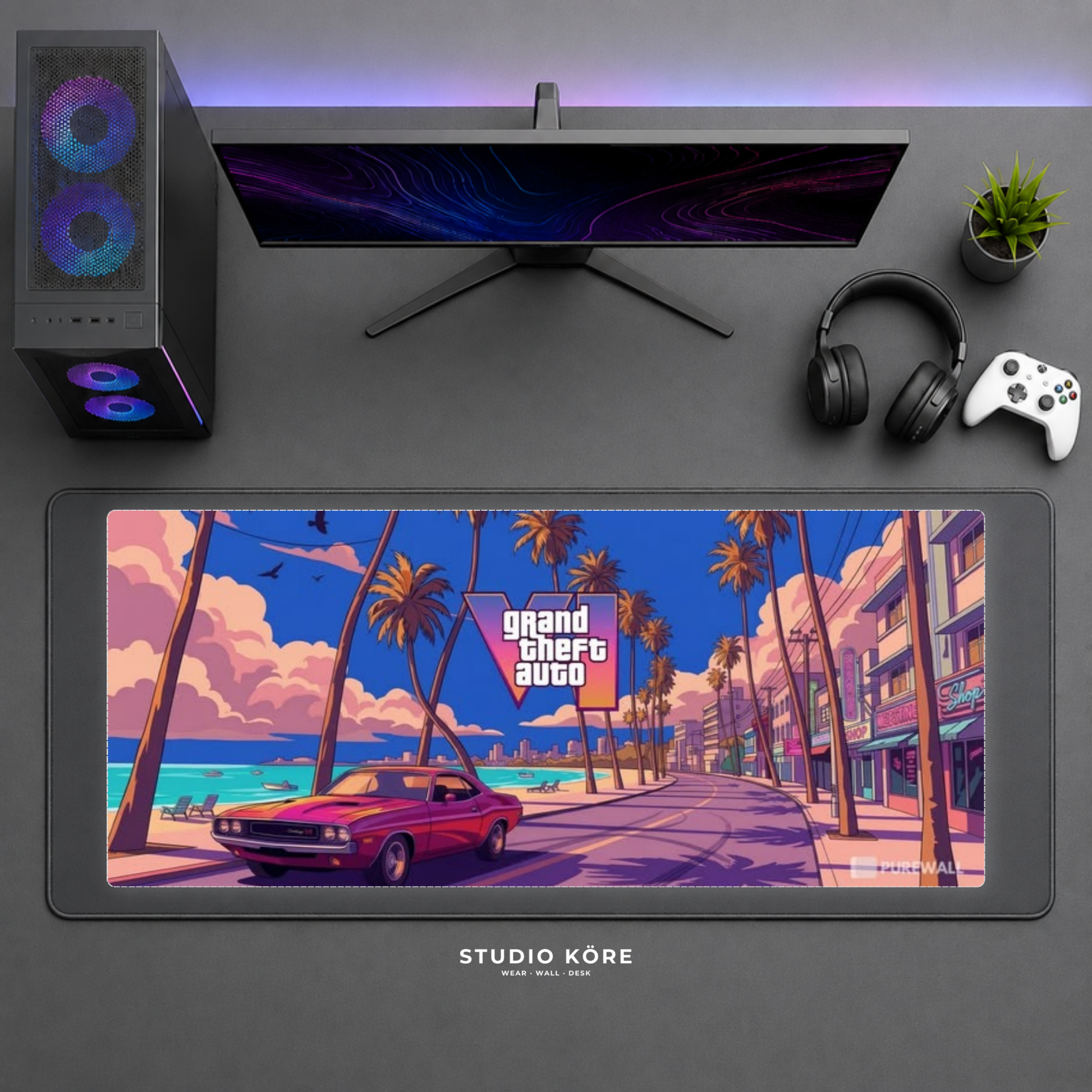 Mousepad Gamer GTA Diseño 5