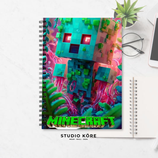 Agenda Gamer Minecraft Diseño 6