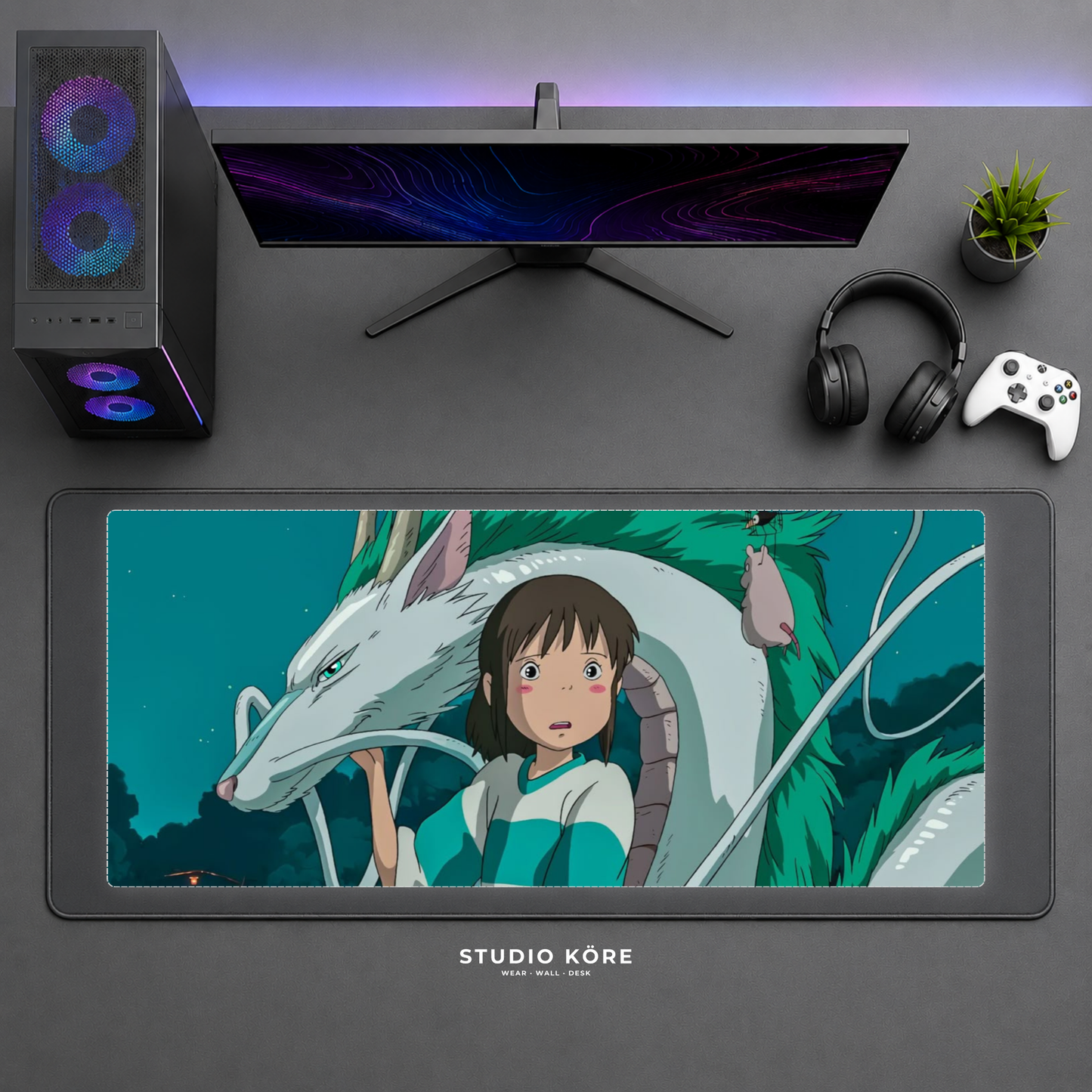 Mousepad Gamer XL Studio Ghibli Diseño 6
