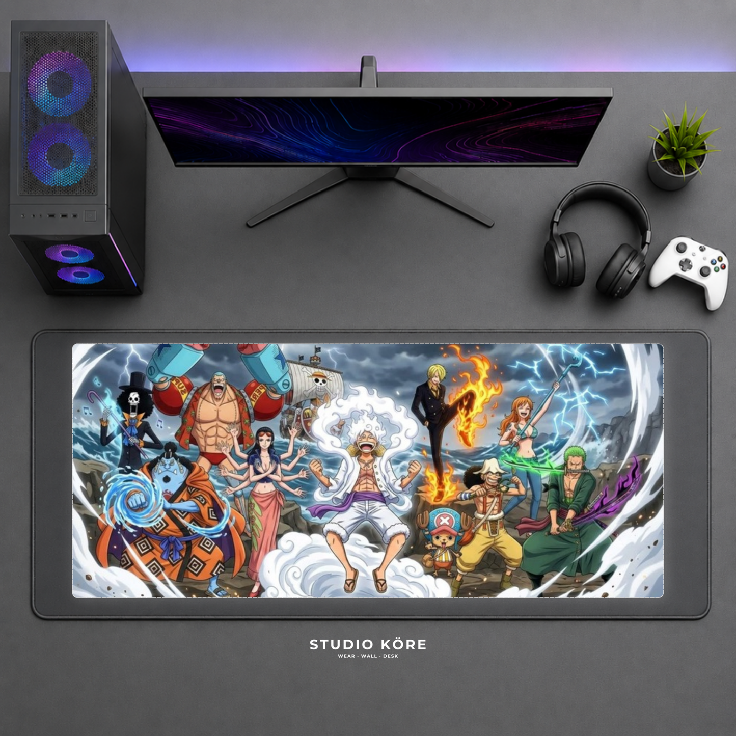 Mousepad Gamer XL One Piece diseño 6