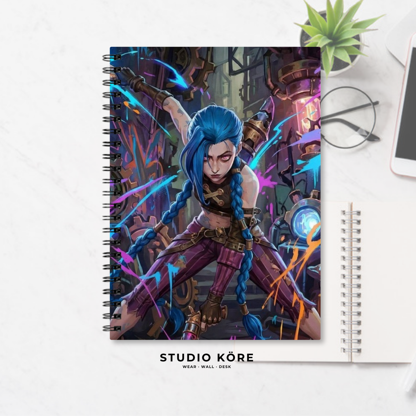 Agenda Gamer League of Legends Arcane Diseño 6