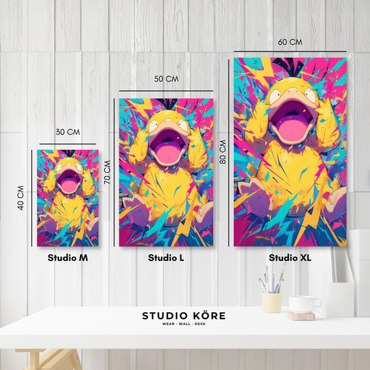 Cuadro decorativo vinilo adhesivo Pokémon diseño 6