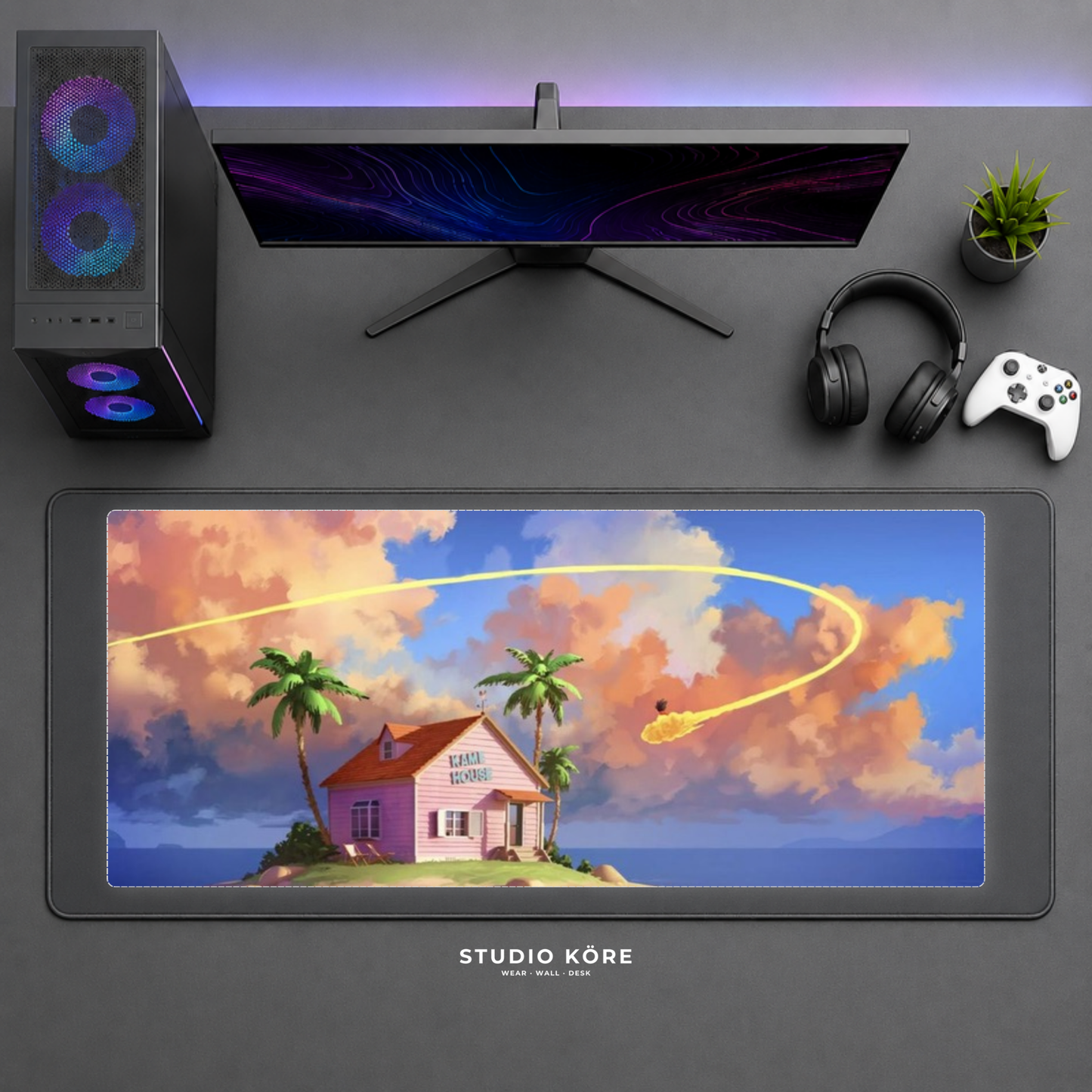 Mousepad Gamer XL Dragon Ball diseño 6