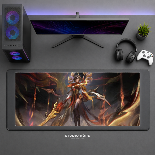 Mousepad Gamer League of Legends Arcane Diseño 6