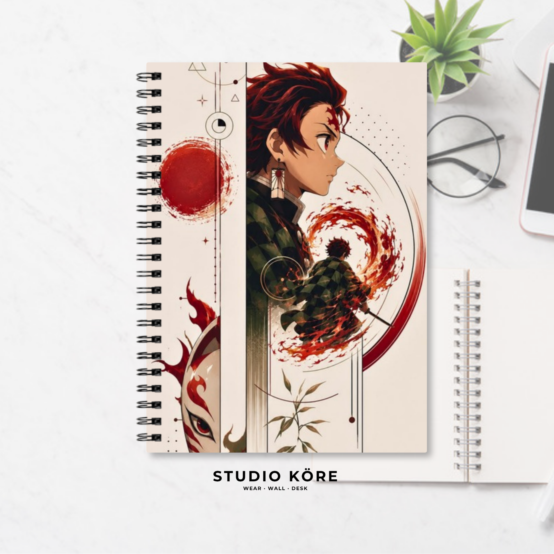 Agenda Personalizada Demon Slayer Diseño 6