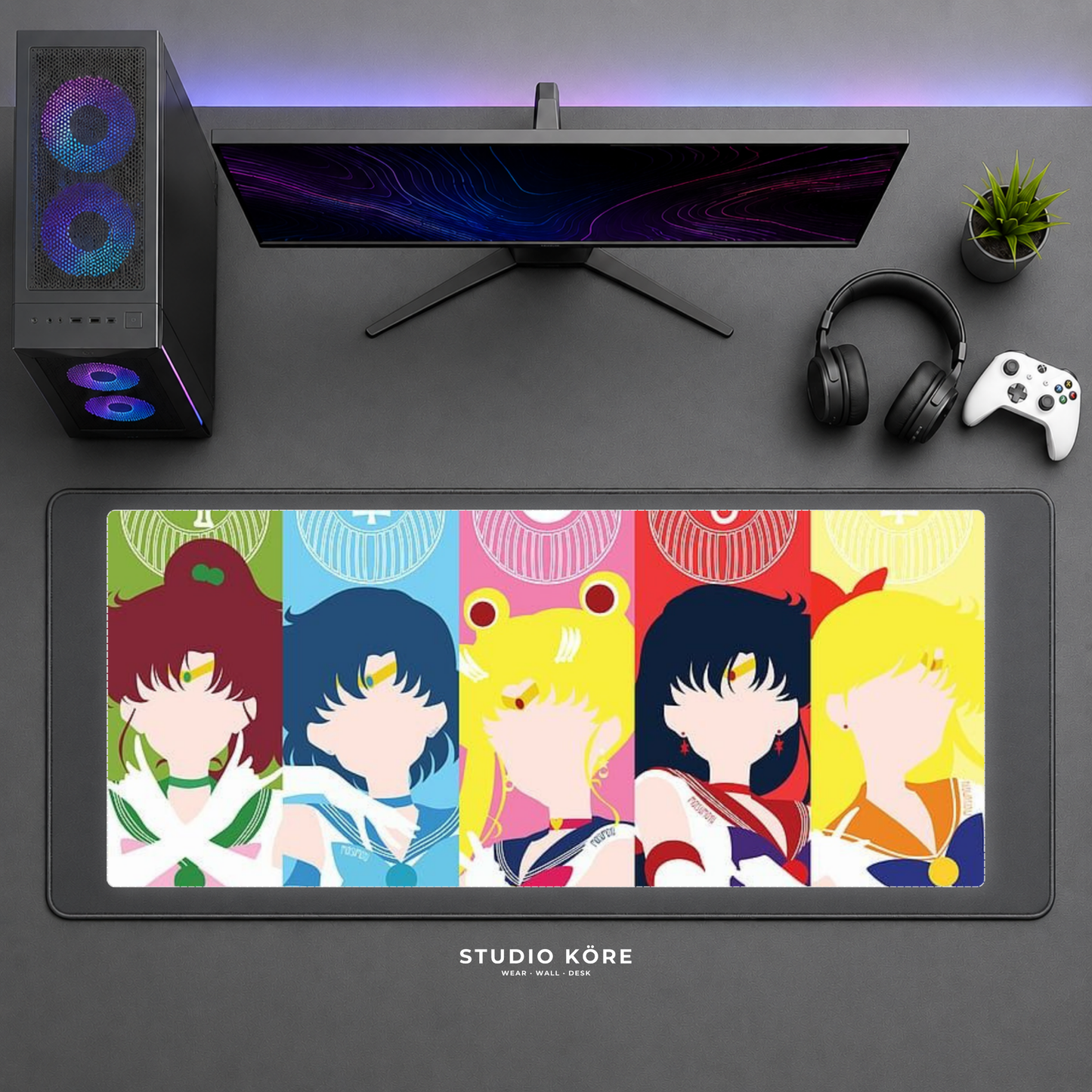 Mousepad Gamer XL Sailor Moon Diseño 6
