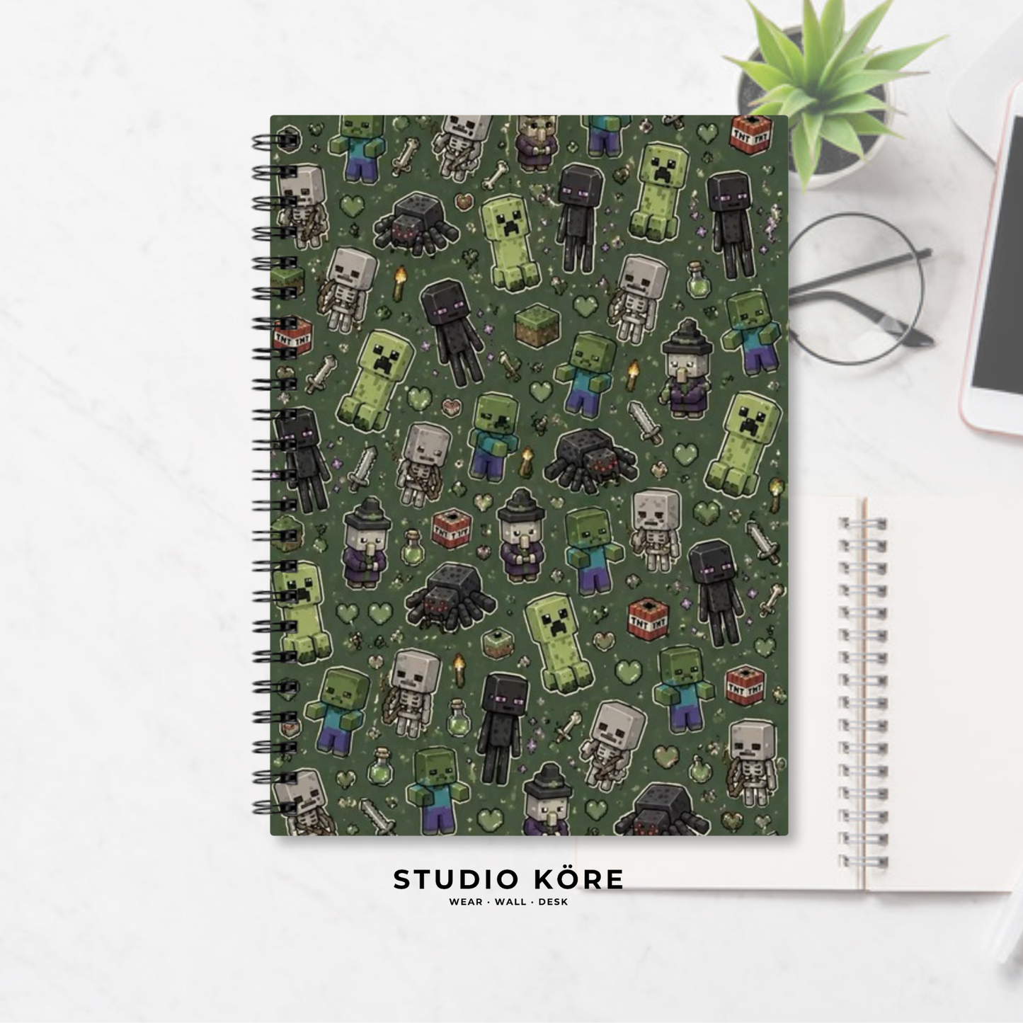 Agenda Gamer Minecraft Diseño 7