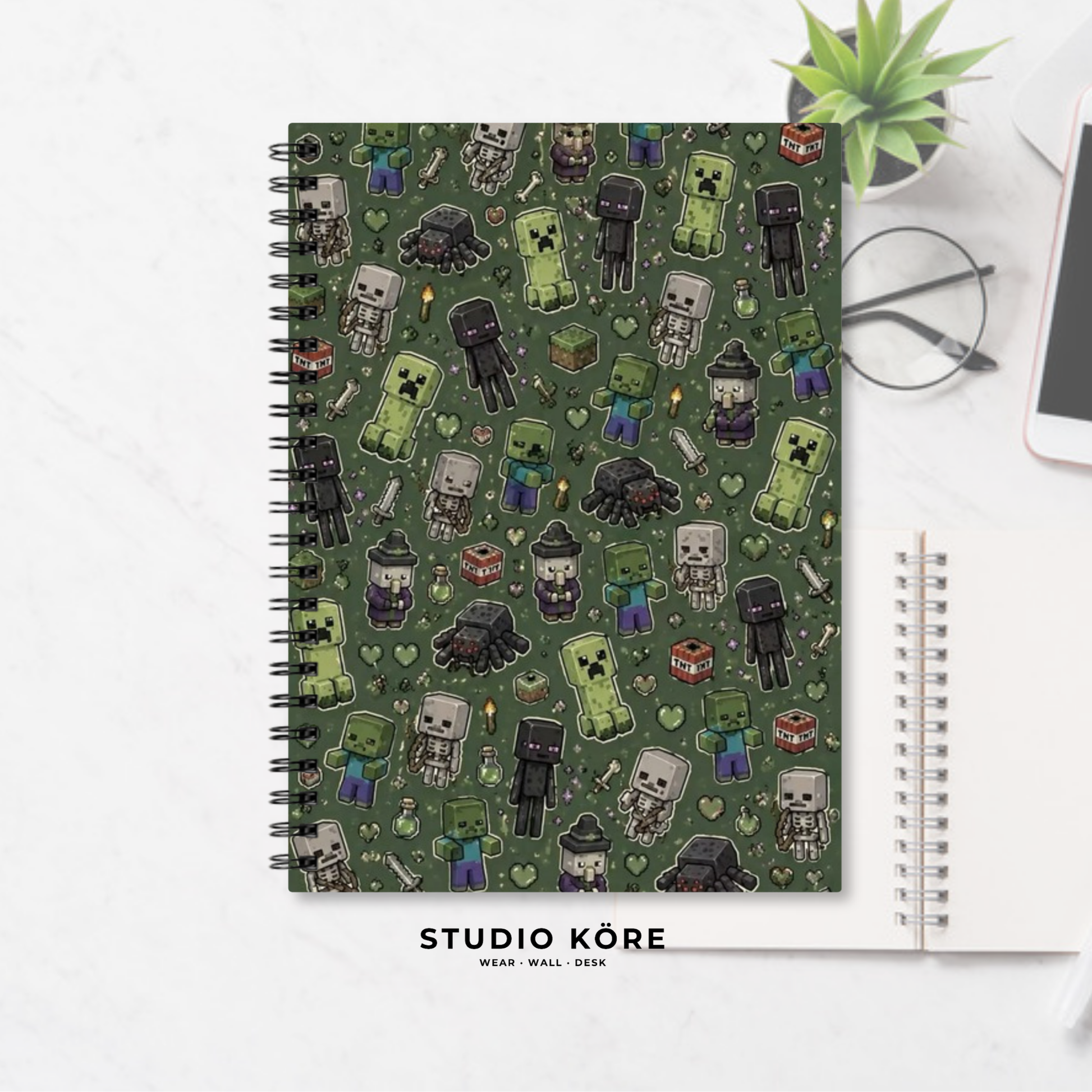 Agenda Gamer Minecraft Diseño 7