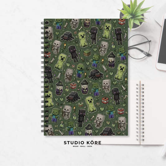 Agenda Gamer Minecraft Diseño 7