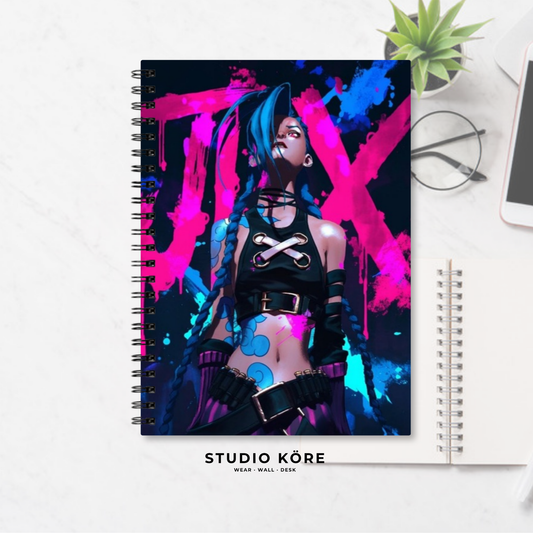 Agenda Gamer League of Legends Arcane Diseño 7