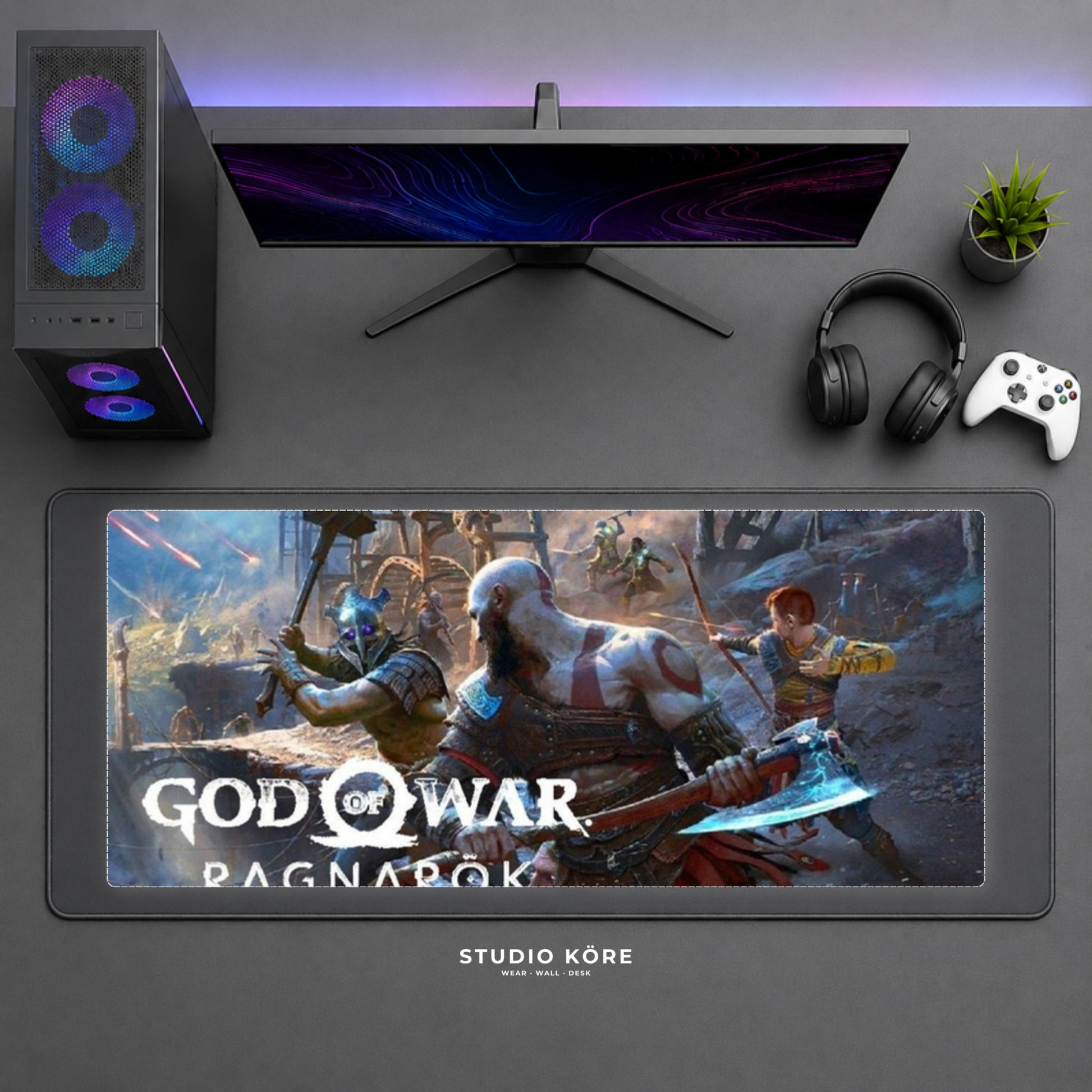 Mousepad Gamer God of War Diseño 7