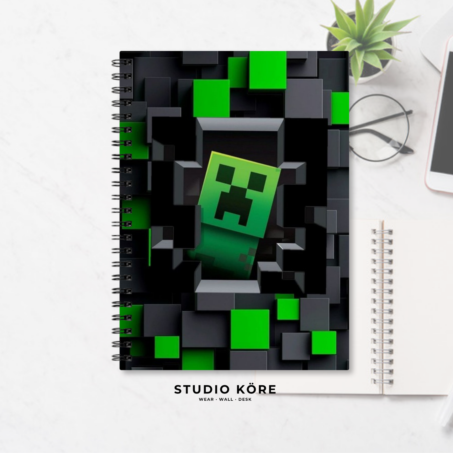 Agenda Gamer Minecraft Diseño 8